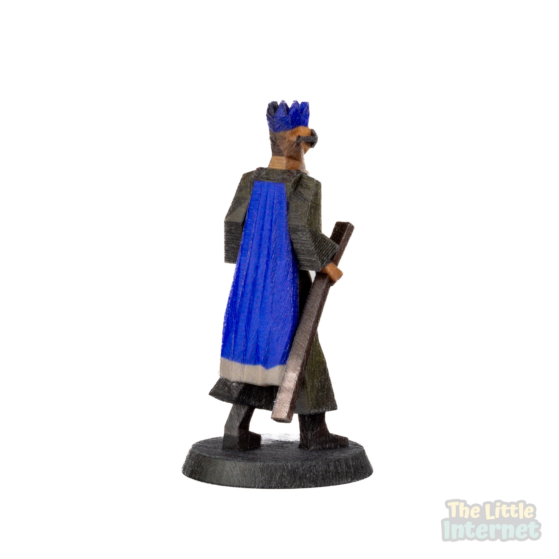 Wise Old Man Full Color 3D Printed Old School RuneScape Miniature Figurine - Rune Scape Fan Art, OSRS Merchandise Memorabilia, Gamer Home Decor, Resin Desk Display, Game Shelf Accessory, Collectible Trophy, Replica Model, nerdy gift idea him, trinket